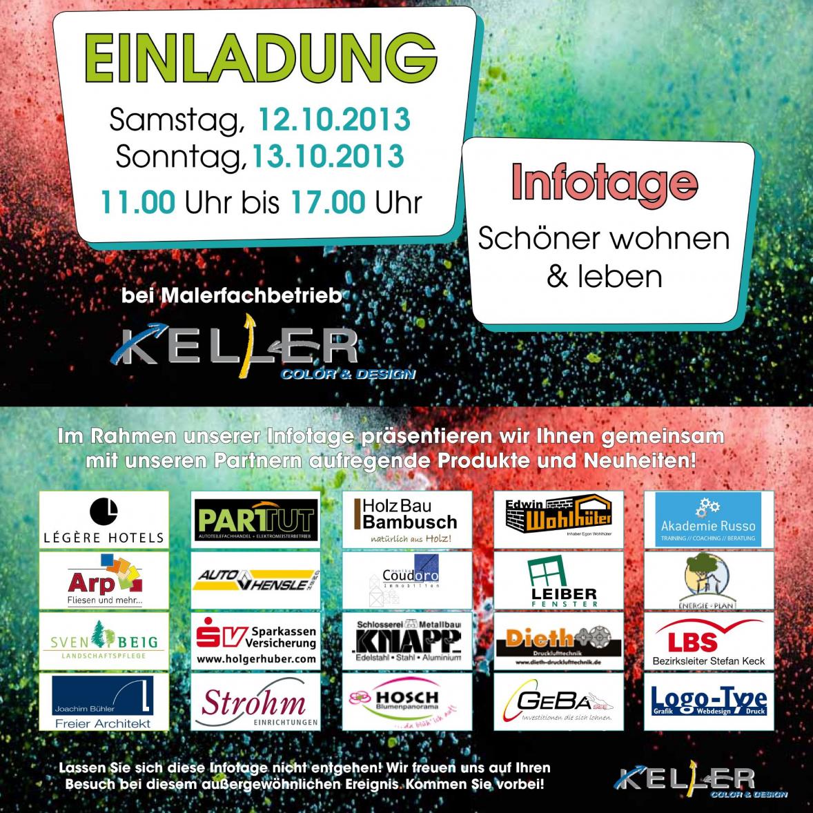Infotage Flyer 2013