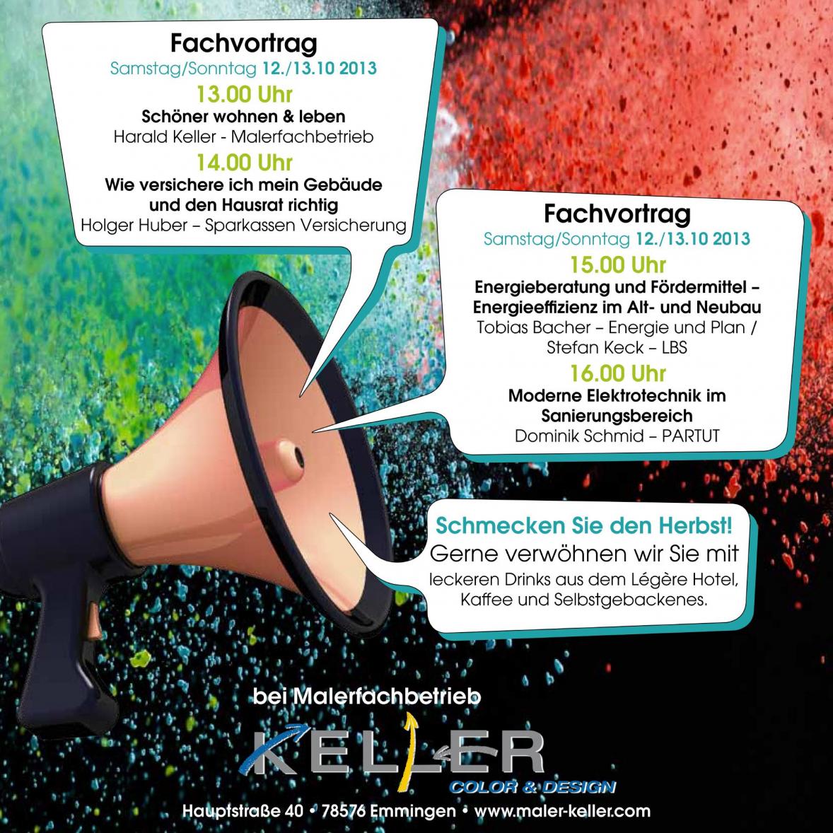 Infotage Oktober 2013